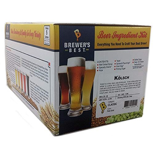 Brewers Best - Home Brew Beer Ingredient Kit 5 Gallon, Kölsch