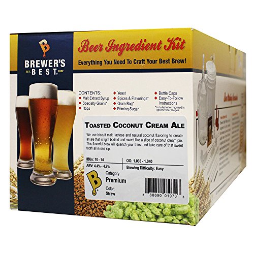Brewers Best Home Brew Beer Ingredient Kit-5 Gallontoasted Coc