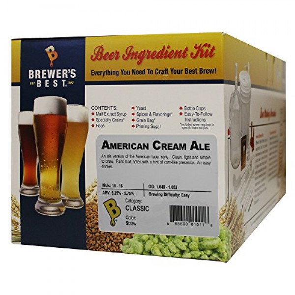 Brewers Best - Home Brew Beer Ingredient Kit 5 Gallon, Ameri...