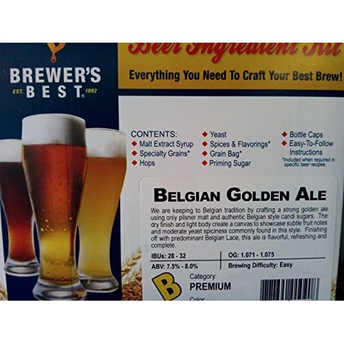 Brewers Best 1020 Belgian Golden Ale Ingredient Package Premium