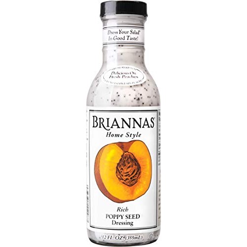Briannas Home Style Dressings Rich Poppy Seed -- 12 Fl Oz