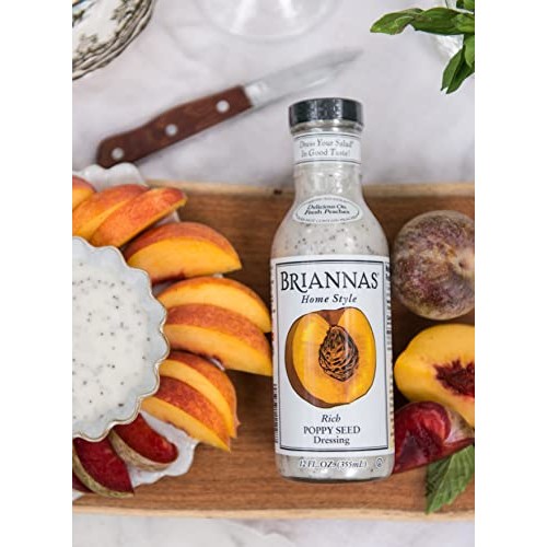 BRIANNAS Asiago Caesar & Rich Poppy Seed Dressing | Gluten-Free,...