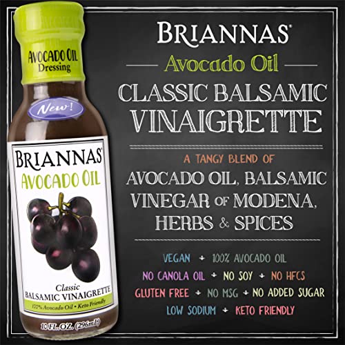BRIANNAS Avocado Oil Salad Dressing Variety 3 Pack: Avocado Oil ...
