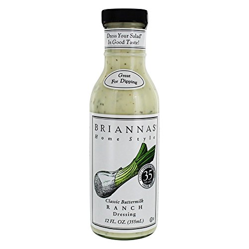 Briannas Classic Buttermilk Ranch, 12 oz Pack of 6