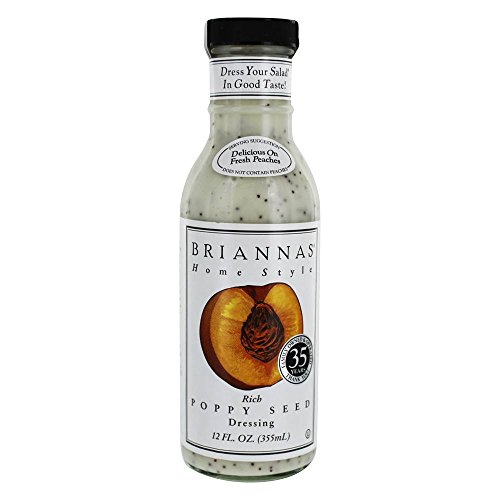 Briannas, Dressing Poppy Seed, 12 Fl Oz