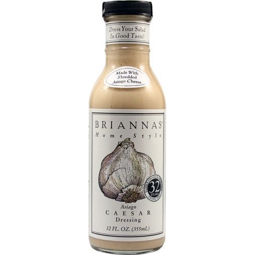 Briannas Home Style Dressing Asiago Caesar -- 12 Fl Oz - 2 Pc