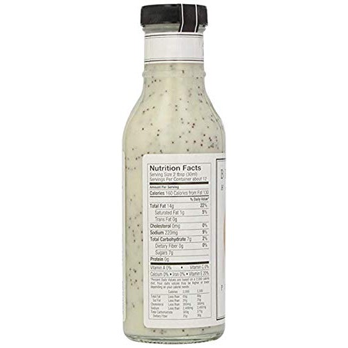 Briannas Poppy Seed Dressing, 12-Ounce Bottles Pack of 12