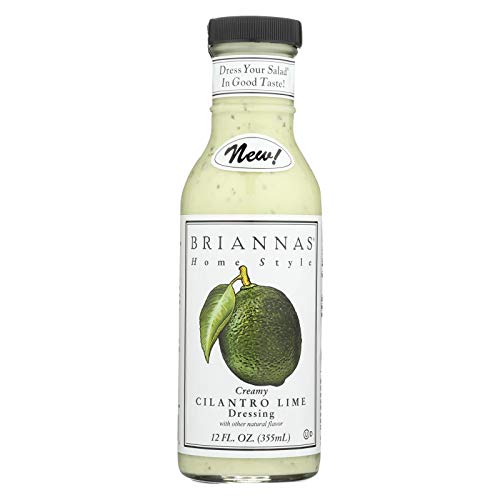 Briannas, Salad Dressing,Creamy Cilantro Lime, Pack Of 6, Size