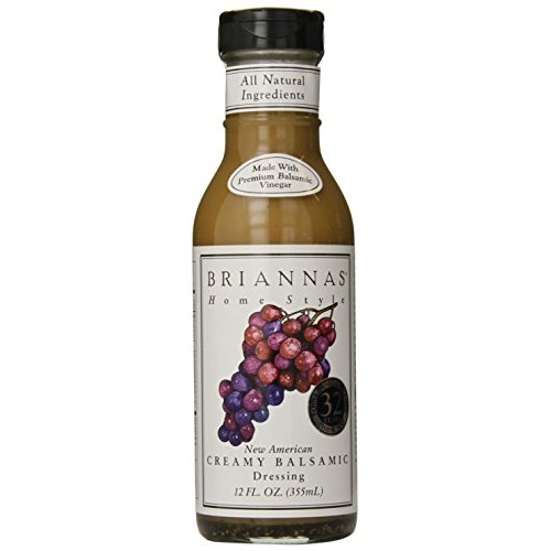 BRIANNAS Salad Dressing, New American, 12 Ounce Pack of 6