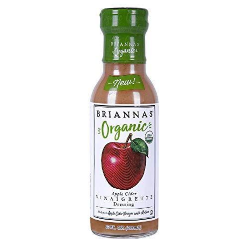 Briannas Salad Dressing Organic Apple Cider Vinaigrette Pack of 2