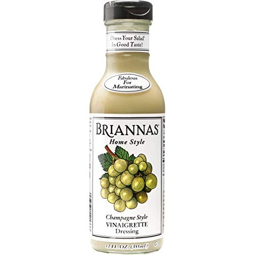 Briannas Vinaigrette Dressing - Champagne Vinaigrette - 12 Ounces Briannas Vinaigrette Dressing - Champagne Vinaigrette - 12 Ounces