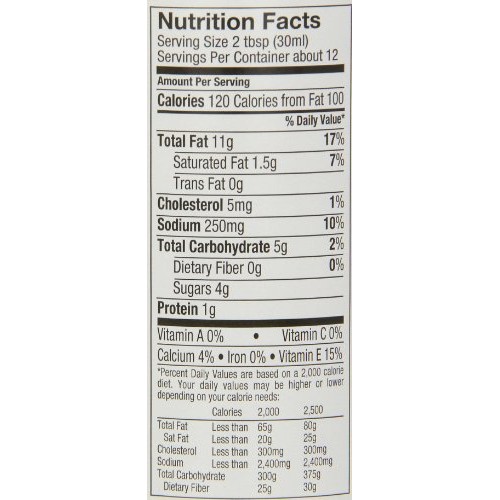 Briannas Blue Cheese Dressing, 12 Oz