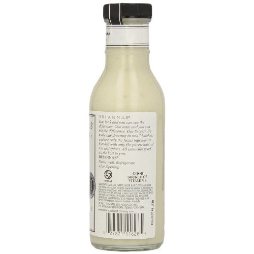 Briannas Blue Cheese Dressing, 12 Oz