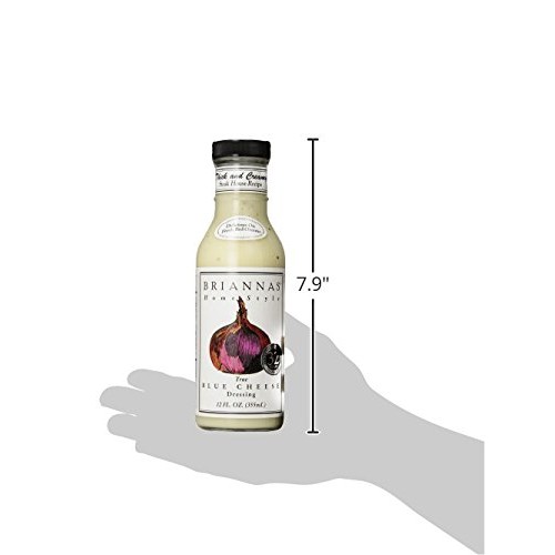 Briannas Blue Cheese Dressing, 12 Oz
