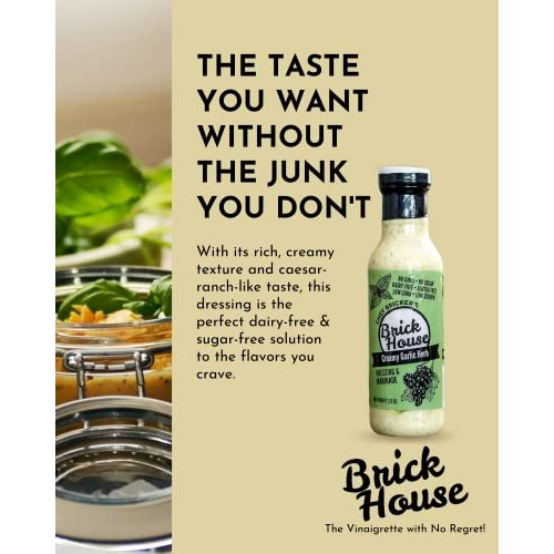 Creamy Garlic Herb - Paleo / Keto Salad Dressing &Amp; Marinade Made