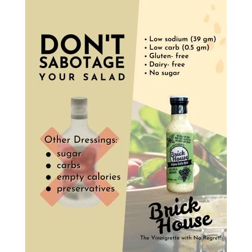 Creamy Garlic Herb - Paleo / Keto Salad Dressing &Amp; Marinade Made