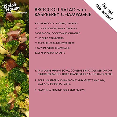 Raspberry Champagne Keto Salad Dressing &Amp; Marinade With Non-Gmo