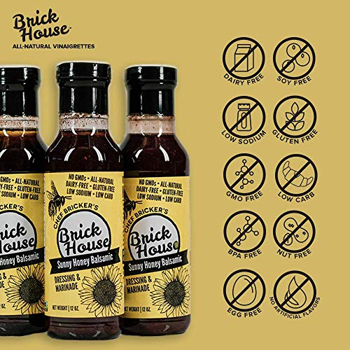 Sunny Honey Balsamic - Keto Salad Dressing And Marinade With Non