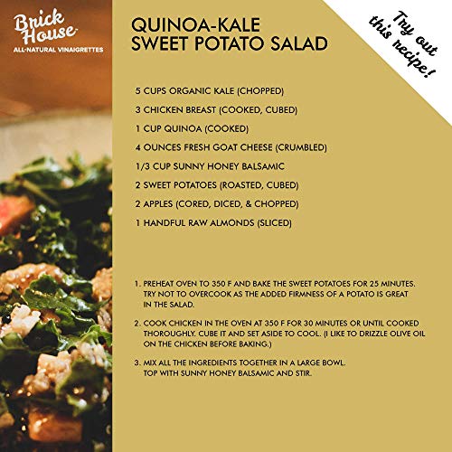 Sunny Honey Balsamic - Keto Salad Dressing And Marinade With Non