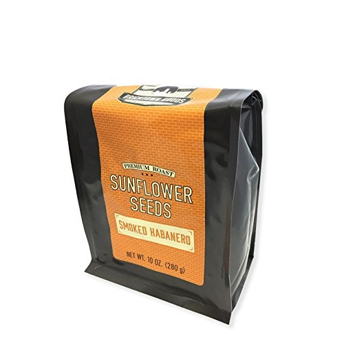 Smoked Habanero Flavored Sunflower Seeds - Seasoned And Roasted