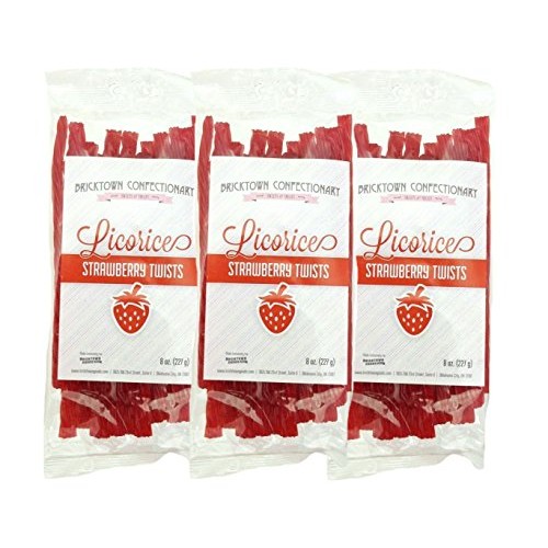 Strawberry Licorice - 3 Pack - Fat Free Old Fashioned Gourmet Li