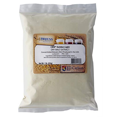 Briess - 812322 - Dry Malt Extract - Golden Light - 1 Lb.