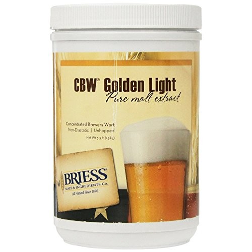Briess Cbw Golden Light Single Canister 3.3 Lb