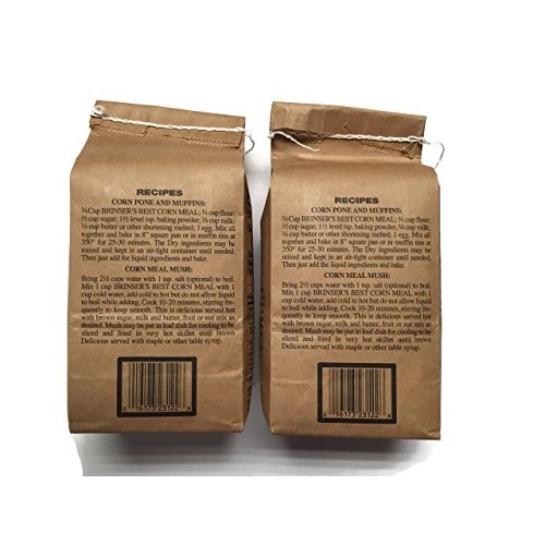 Brinsers Best Yellow Corn Meal, 2 Lbs. 32 Oz. Packages Set O