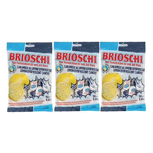 Brioschi Lemon Flavored Effervescent Fizzy Digestive Italian Can... Brioschi Lemon Flavored Effervescent Fizzy Digestive Italian Can...