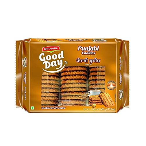 BRITANNIA Punjabi Cookies 21.90oz 620g - Whole Wheat Cookies -... BRITANNIA Punjabi Cookies 21.90oz 620g - Whole Wheat Cookies -...