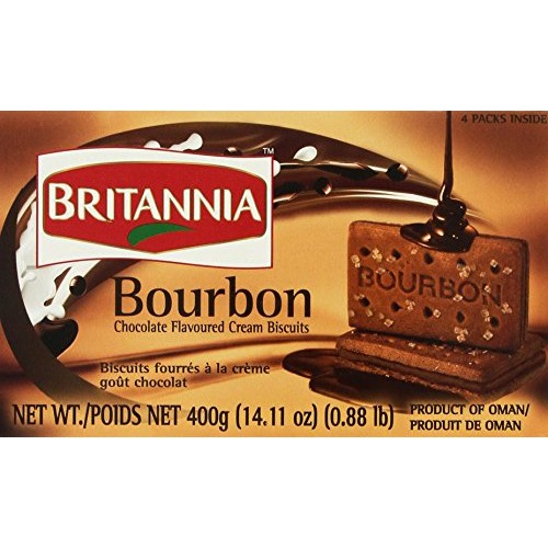 Britannia The Original Bourbon Chocolate Flavoured Cream Biscuit Britannia The Original Bourbon Chocolate Flavoured Cream Biscuit