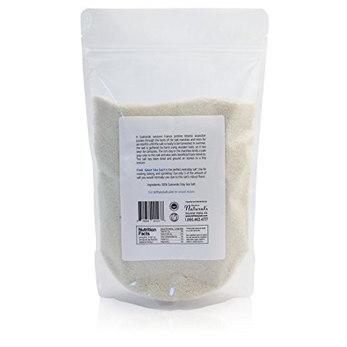 French Fine Gray Sea Salt By Brittany Sea Salt - Premium And Aut
