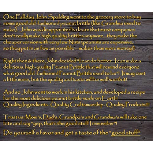 Brittle Brothers Cashew Brittle - 16 Oz. Box