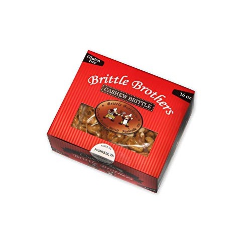 Brittle Brothers Cashew Brittle - 16 Oz. Box