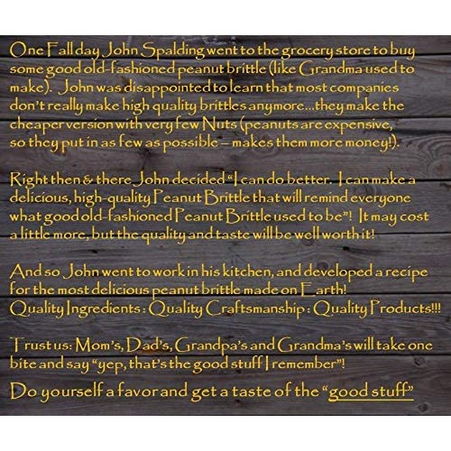 Brittle Brothers Pecan Brittle, 8 Oz