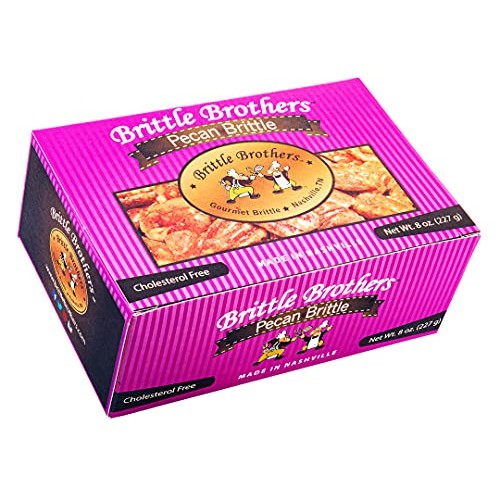 Brittle Brothers Pecan Brittle, 8 Oz