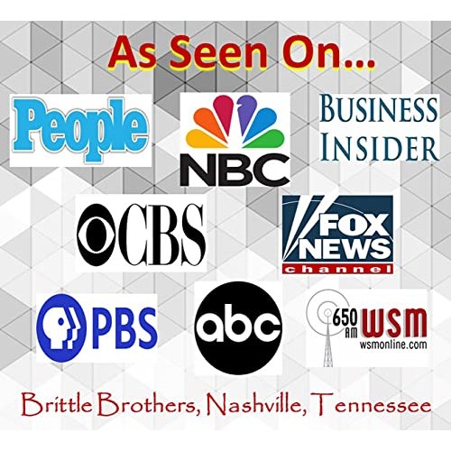 Brittle Brothers Variety Gift Set : 4-16 oz. Box Pack Voted #1 P...