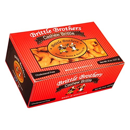 Brittle Brothers Variety Gift Set : 4-8 oz. Box Pack Voted #1 Pe...