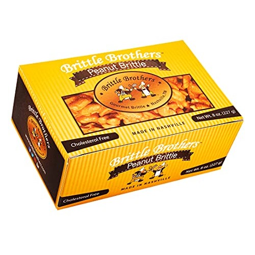 Brittle Brothers Variety Gift Set : 4-8 oz. Box Pack Voted #1 Pe...