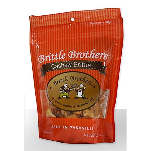 Brittle Brothers Cashew Brittle, 5 Ounce