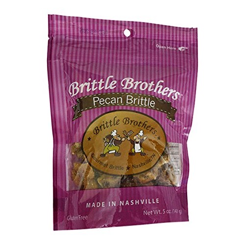 Brittle Brothers Pecan Brittle, 5 Ounce
