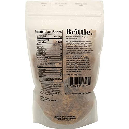 Handcrafted Peanut Brittle - 1 Lb. Peanut