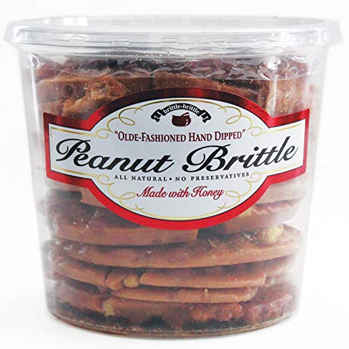Brittle-Brittle Gourmet Peanut Brittle 42Oz