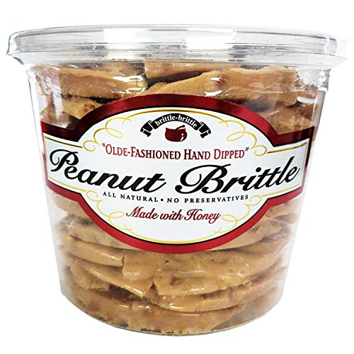 Brittle-Brittle Gourmet Peanut Brittle 42Oz Pack Of 2