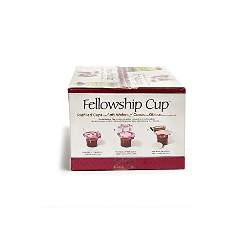 Broadman Church Supplies Pre-Filled Communion Fellowship Cup, Ju