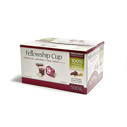 Broadman Church Supplies Pre-Filled Communion Fellowship Cup, Ju