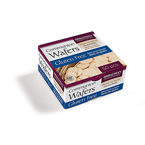 Broadman Church Supplies Staff Communion Wafer - Gluten Free - P