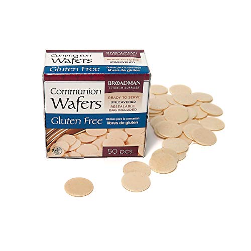 Broadman Church Supplies Staff Communion Wafer - Gluten Free - P