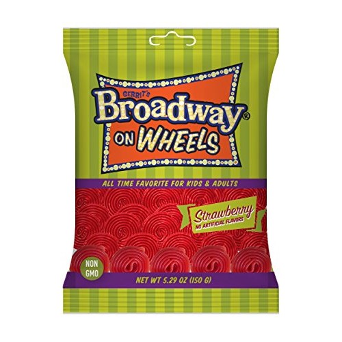 Broadway On Wheels, Strawberry, 12 Ounce Pack Of 12