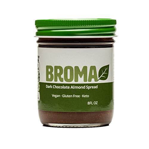 Broma Dark Chocolate Almond Spread One 8 Oz Jar | Gluten Free